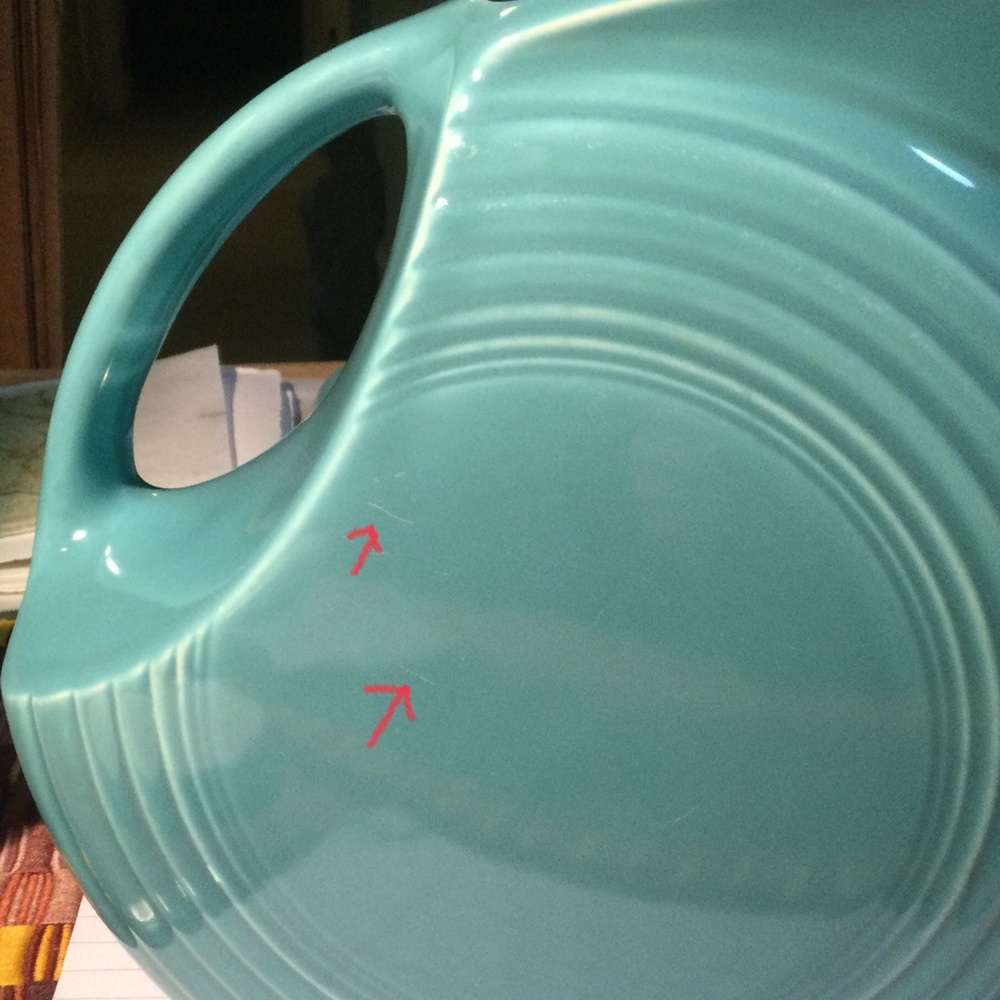 Fiestaware Disk Pitcher - Picture 12 of 13